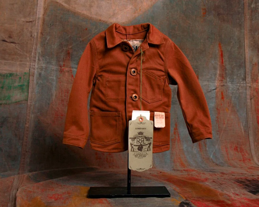 【新品】RRL Sales Man Sample ミニチュア　ヒッコリー　限定 RRL Limited-Edition Mini Chore Coat Salesman Sample